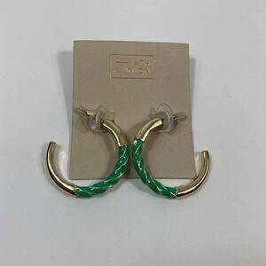 NWT 14th & Union hoop earrings